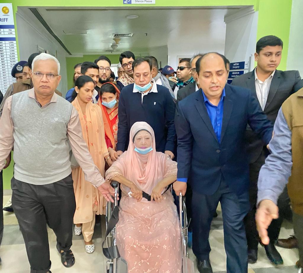 After more than five months of treatment at Evercare Hospital for a variety of health issues, BNP Chairperson Khaleda Zia went home on Thursday January 11.