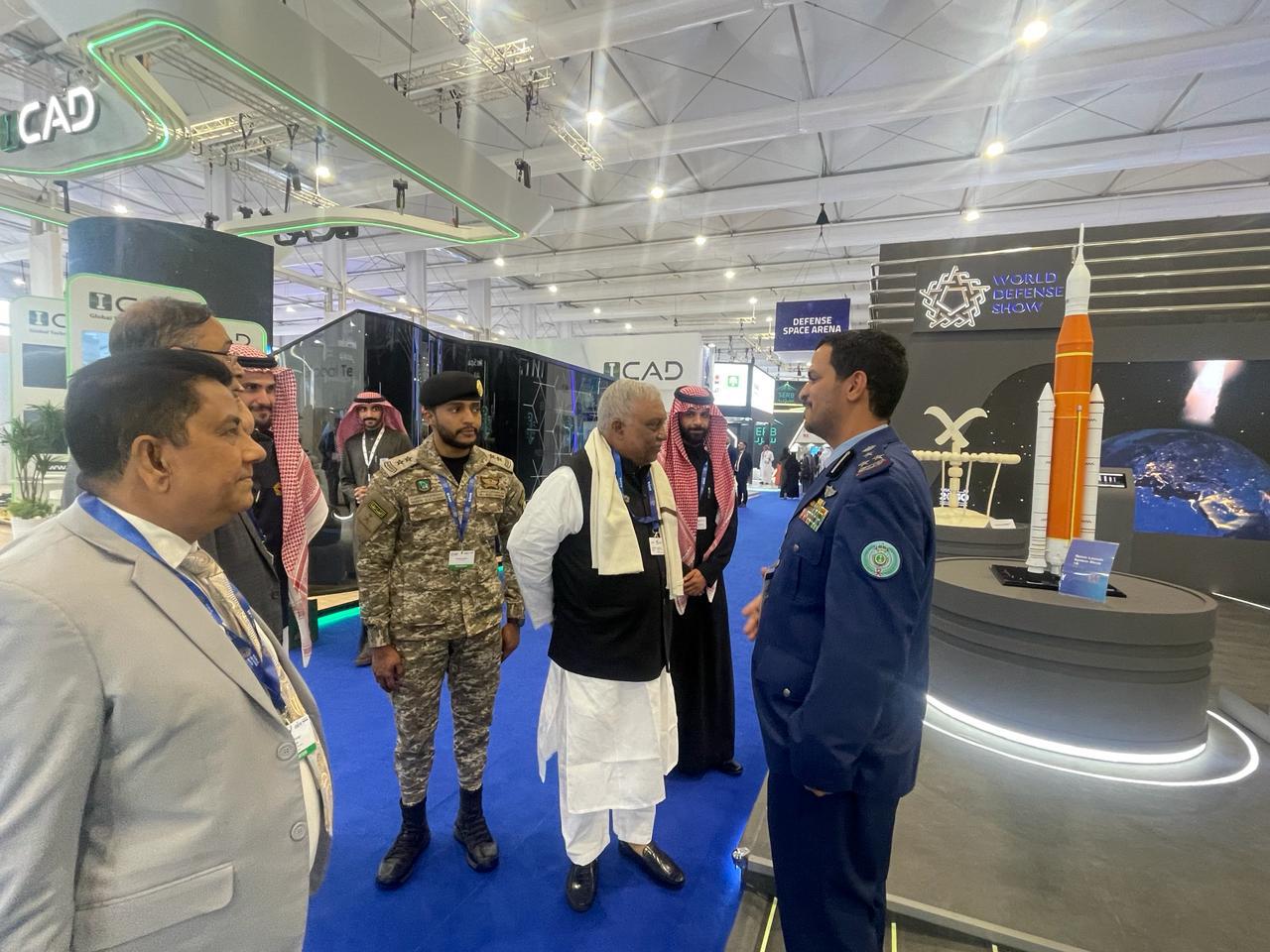 World Defense Show was visited by Home Minister Asaduzzaman Khan in Saudi Arabia.               Photo By: PRO Home Ministry 