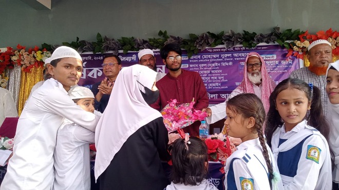 Hnila Alfalah Academy felicitates alumni Jami