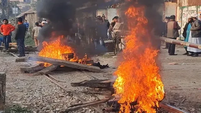 Political Unrest in Gafargaon Halts Train Services Ahead of BNP Nomination Controversy