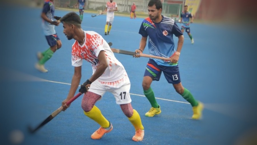 Usha Krira Chakra Triumphs Over Ajax SC in Premier Division Hockey League