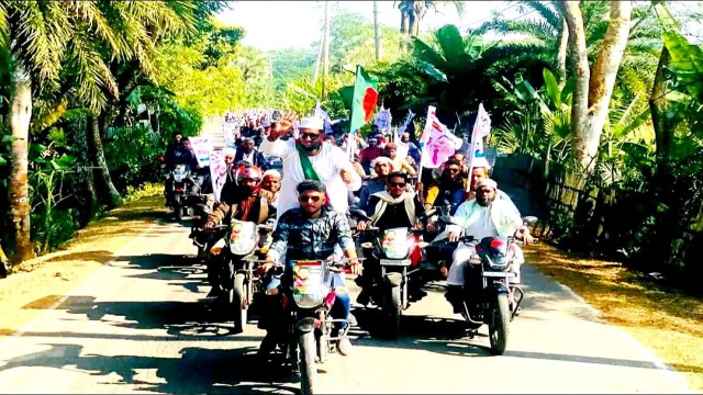Dr Faizul Haque Rallies Voters with Daylong Motor Procession in Jhalokathi-1