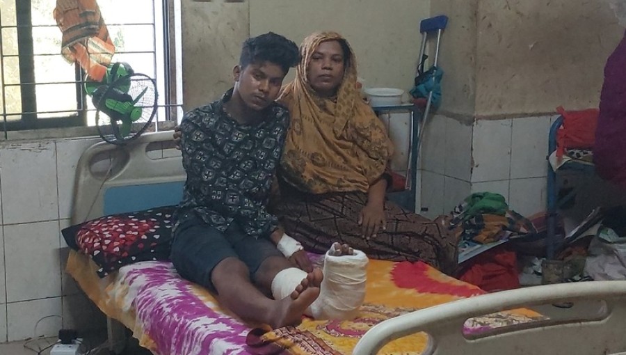 Concerns Over Medical Costs for Injured Student in Tangail