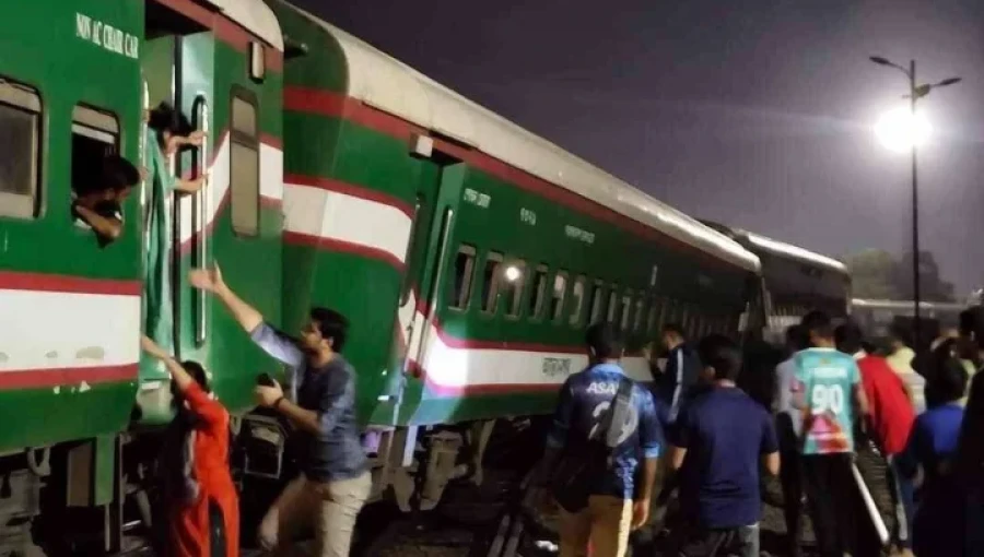 Train Delays Persist as Panchagarh Express Derailment Halts Movement in Dhaka