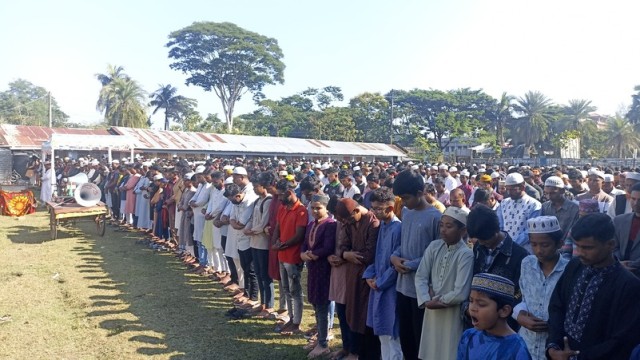 Young Footballer Masum Honored with Immense Love from Thousands in Morelganj