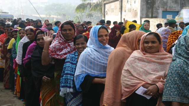 Election 2024: Voters at the center in the sweet sunshine of Mymensingh