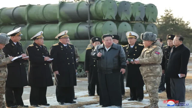 North Korea’s Kim Jong Un Oversees Long-Range Missile Test, Nuclear Submarine Development