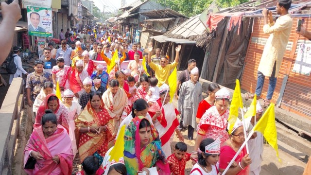 130th Birth Anniversary of Shri Shri Durga Prosanna Paramahansadev Celebrated in Morelganj