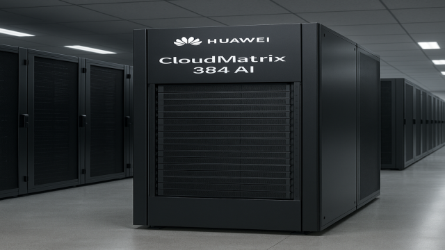 Optical All-to-All Supernode Architecture: Each of the 384 chips is interconnected via high-speed optical links (no copper cables) to minimize latency and maximize bandwidth.