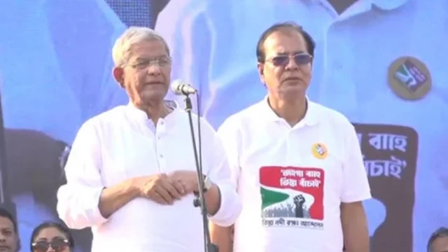 BNP’s Fakhrul to India: ‘Stop Dadagiri, Give Teesta Water First’