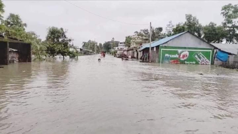 Faces Historic Flooding as 15,000 Families Stranded in Feni