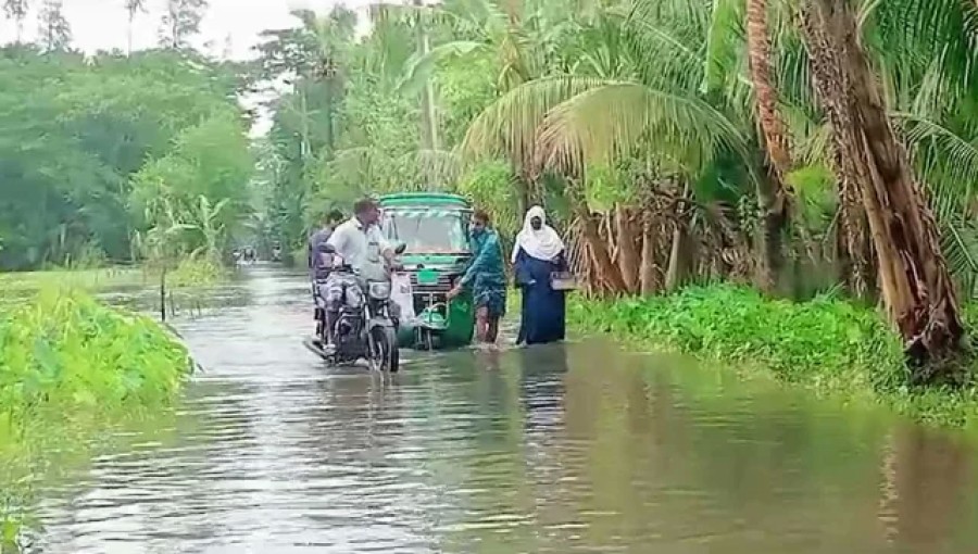 Continuous Rain in Lakshmipur Sparks Fears of New Floods