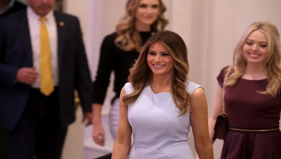 Melania Trump returns to the White House alongside Donald Trump as the 47th President of the United States.