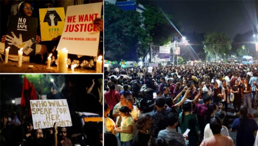 Nationwide Protests in India Following Rape and Murder of Female Doctor