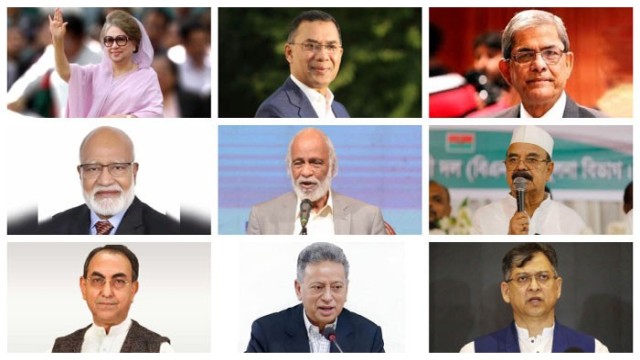 BNP Heavyweight Leaders Announce Constituencies for Upcoming National Election