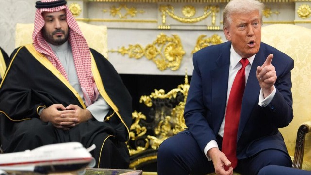 Trump Gives Grand Welcome to Saudi Crown Prince, Backs Him Over Khashoggi Controversy