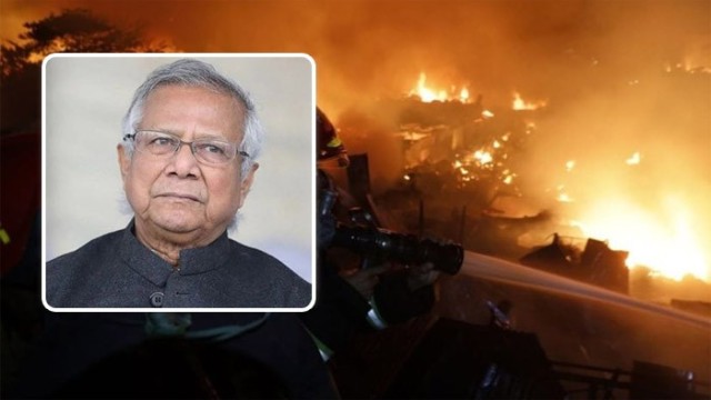 Chief Adviser Expresses Concern, Assures Aid for Korail Fire Victims