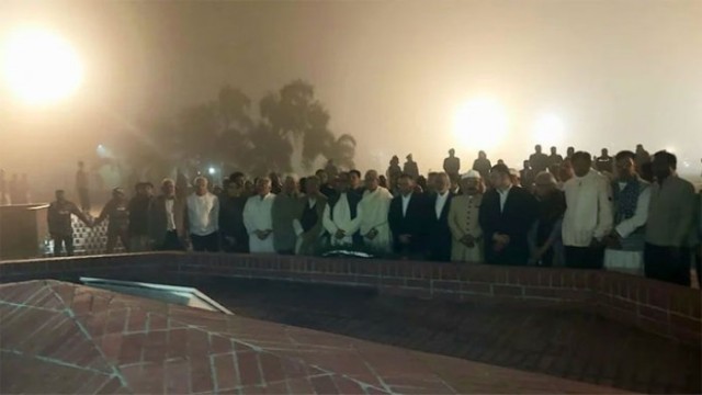 Tarique Rahman Honors Liberation War Martyrs at National Memorial