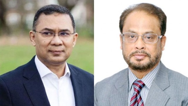 G.M. Quader Congratulates Tarique Rahman on Becoming BNP Chairman