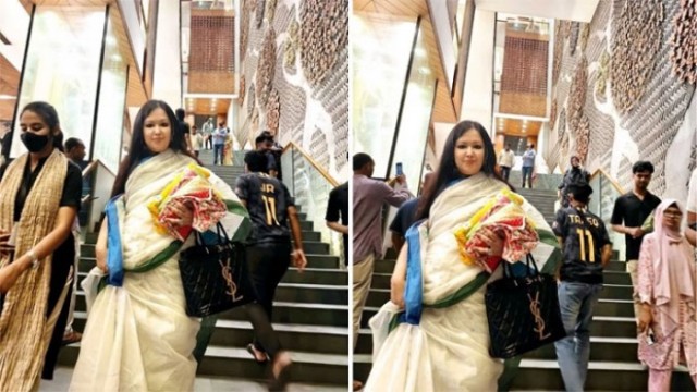 MP Rumin Farhana Leaves Aarong Store Without Shopping Bag After Dispute