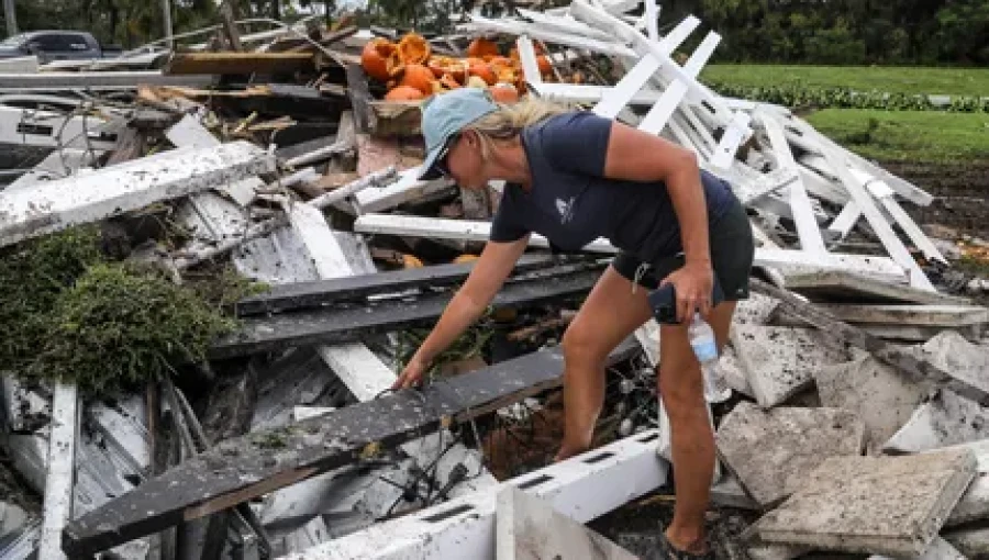 Rescue teams work tirelessly to reach those affected by Hurricane Milton, as assessments reveal widespread devastation across Florida. (Photo: US Today)