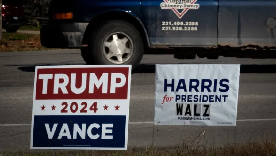 Vice President Kamala Harris campaigns in Wisconsin, while former President Donald Trump attends the Al Smith dinner in New York City as both candidates ramp up their efforts ahead of the 2024 presidential election. Photo: USA TODAY