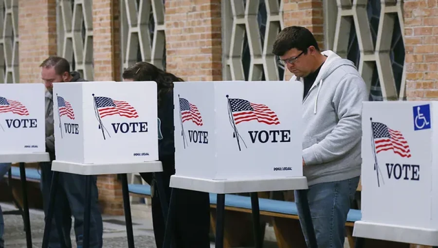 Voters cast their ballots across the country on Election Day 2024, with a historic showdown between Donald Trump and Kamala Harris.