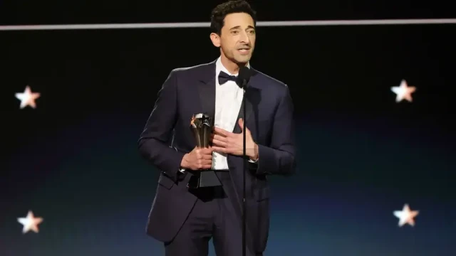 Adrien Brody celebrates 20 years since becoming the youngest actor to win the Best Actor Oscar for his role in "The Pianist."