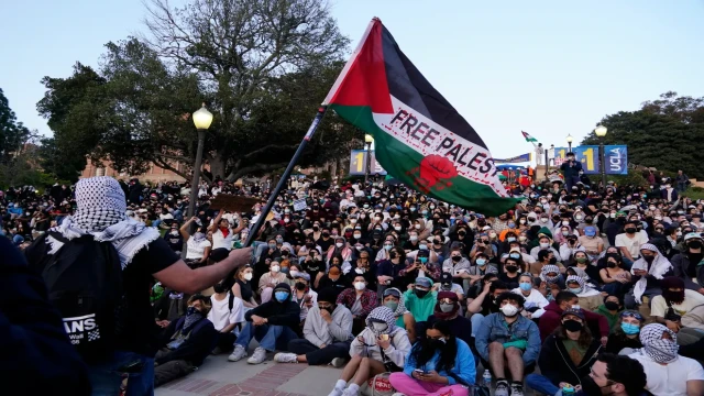 "Department of Justice launches investigation into alleged antisemitism at University of California campuses following student protests over the Israel-Hamas War."