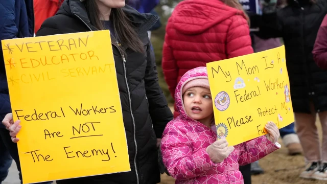 "President Donald Trump announces major changes to the federal workforce, including mass layoffs and new personnel policies, as part of his administration's push for government efficiency."