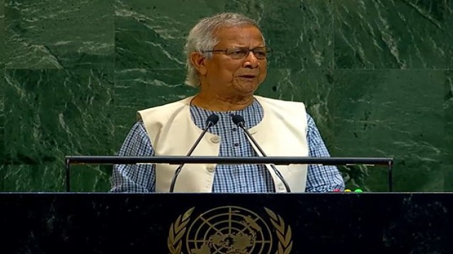 Bangladesh Chief Adviser Yunus Urges Global Action on Finance, Climate, Jobs