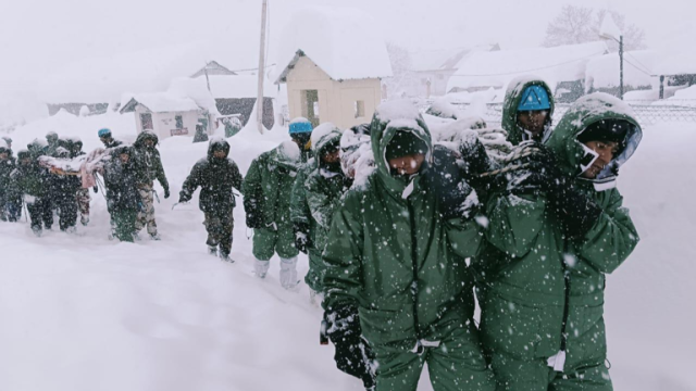 Rescue teams work tirelessly in Chamoli district, Uttarakhand, after an avalanche buried 55 workers, leaving 22 still trapped. Military doctors perform life-saving surgeries as extreme weather complicates operations.