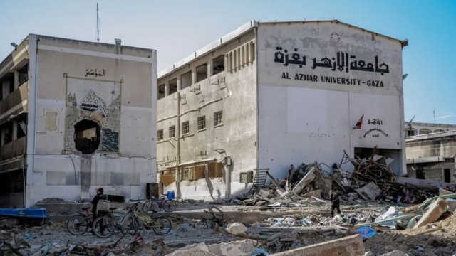 Al-Azhar University in Gaza Reopens After Ceasefire