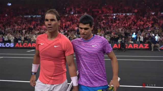 Alcaraz Triumphs over Nadal in Netflix Exhibition Match