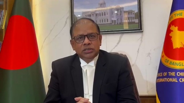 ICT Prosecution Denies Receiving Letter from Fugitive Convict Sheikh Hasina