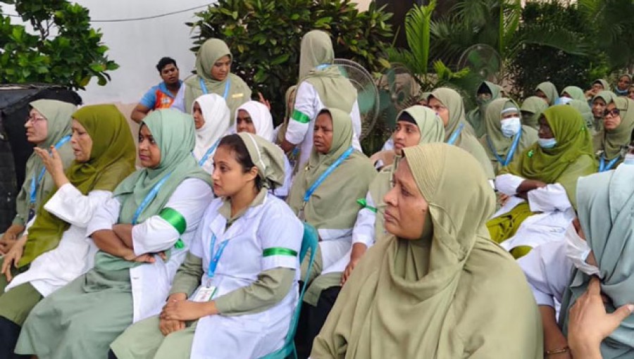 Rajshahi Medical College Nurses Rally for Qualified Leadership in Nursing Administration