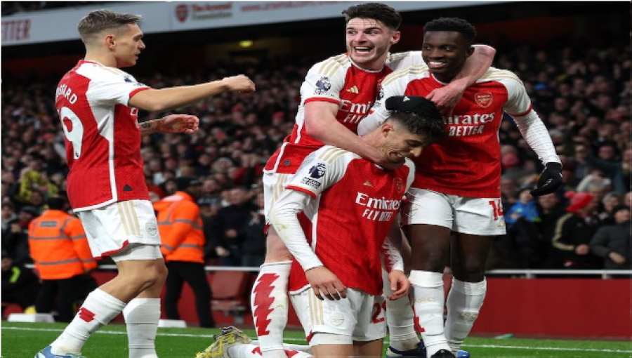 Arsenal Back on Top After Dominant Win at Brighton