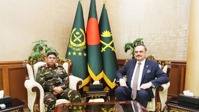US Ambassador Brent T. Christensen Pays Courtesy Call on Army Chief