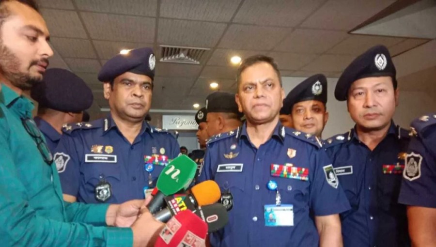 Inspector General of Police (IGP) Md Mainul Islam.