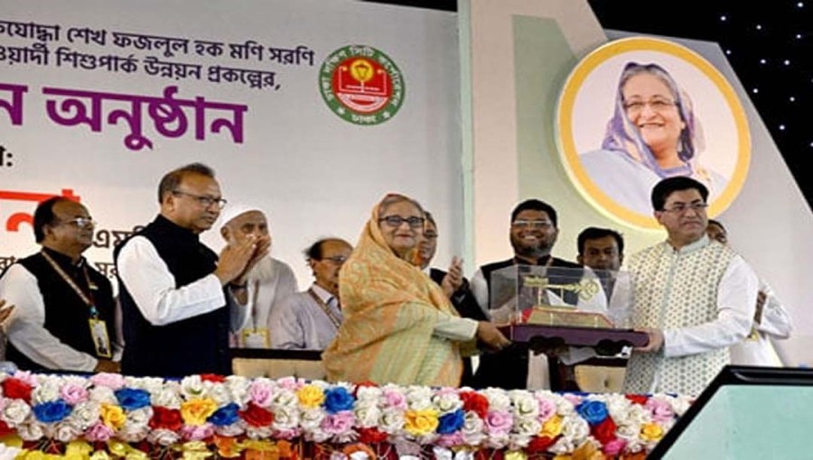 Bangladesh Prime Minister Sheikh Hasina.