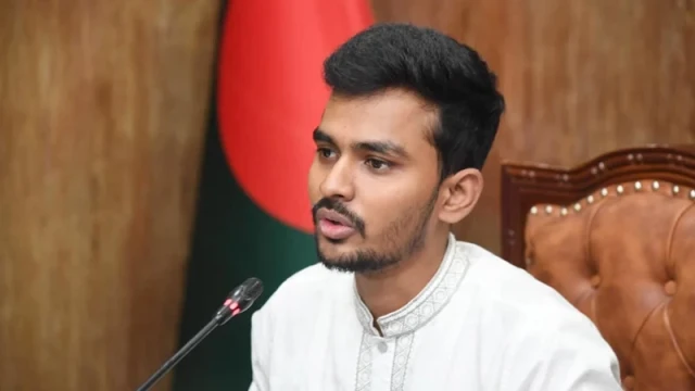 Bangladesh Local Government Adviser Asif Mahmud Sajib Bhuiyan