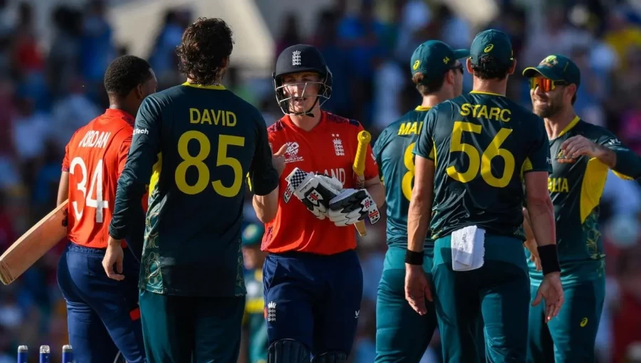 Australia Cruises to 28-Run Victory Over England in 1st T20I