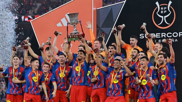 Barcelona Retain Spanish Super Cup with Thrilling 3–2 Win over Real Madrid