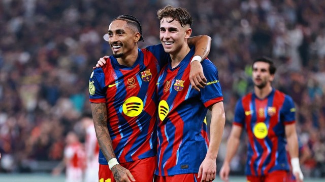Barcelona Cruise into Super Cup Final with 5–0 Win Over Athletic Bilbao