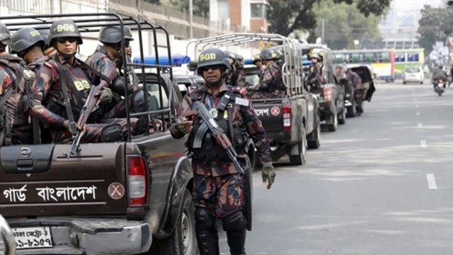 BGB Deployed in Dhaka and Surrounding Districts Ahead of Verdict