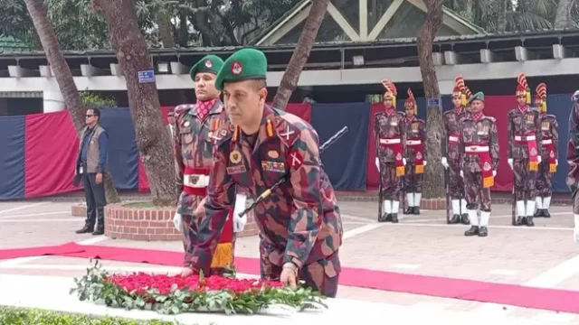 Major General Mohammad Ashrafuzzaman Siddiqui, director general of Border Guard Bangladesh (BGB)