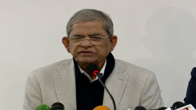 BNP Wants Roadmap for Elections, Says Mirza Fakhrul