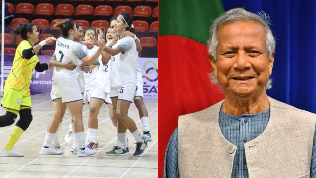 Chief Advisor Congratulates Bangladesh Women’s Futsal Team on Historic SAFF Title