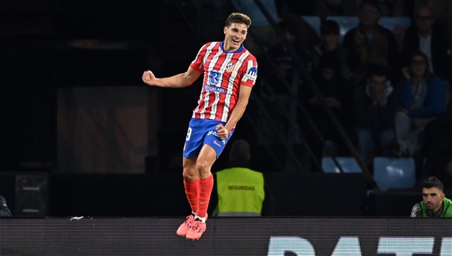 Julian Alvarez's Late Goal Propels Atletico Madrid to 1-0 Victory Over Celta Vigo