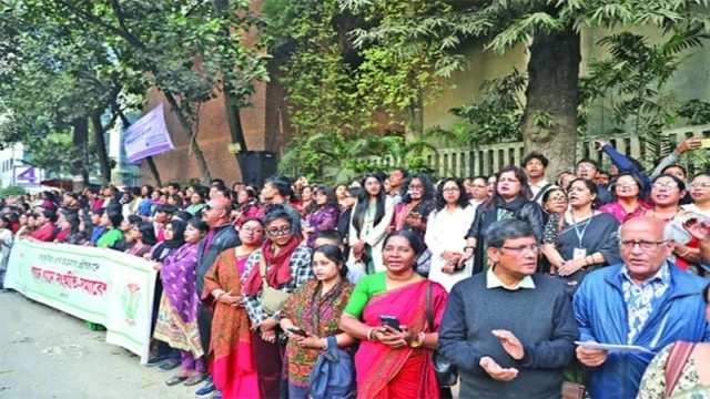 Cultural Groups Hold Nationwide Protests Against Attacks on Bengali Culture